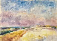 Two  Beautiful Watercolor Works from the Past